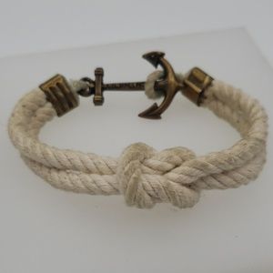 PreLoved KJP Anchor Bracelet Cream